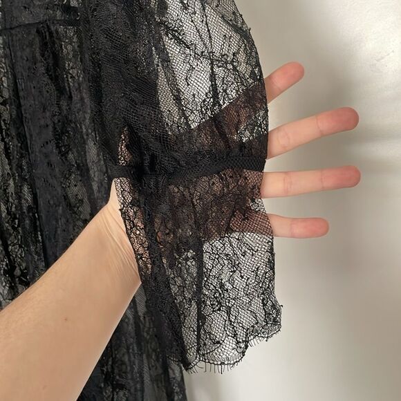Aritzia Black Lace Maxi Dress - Picture 7 of 11